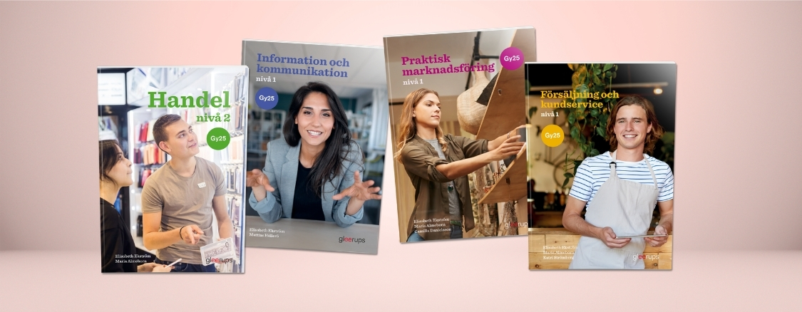Läromedel för försäljning- och serviceprogrammet för gymnasiet och ...