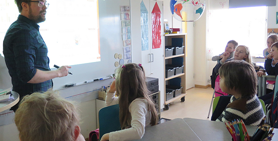 Engagemang och kommunikation i Tobias klassrum