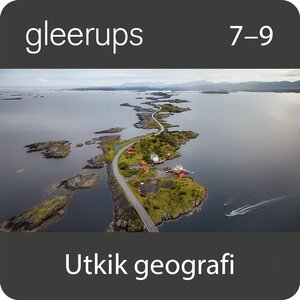 Gleerups Utkik geografi 7-9, dig läromedel, lärare, 12 m