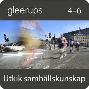 Gleerups Utkik samhällskunskap 4-6, digitalt, lärare, 12 mån
