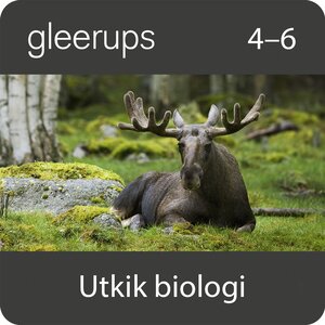 Gleerups Utkik biologi 4-6, digitalt läromedel, lärare, 12 m