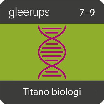 Gleerups Titano biologi 7-9, dig läromedel, elev, 12 mån