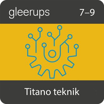 Gleerups Titano teknik 7-9, digitalt läromedel, lärare, 12 m
