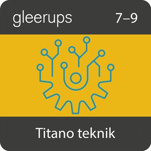 Gleerups Titano teknik 7-9, digitalt läromedel, lärare, 12 m