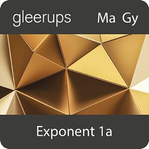 Exponent 1a, digitalt läromedel, lärare, 12 mån