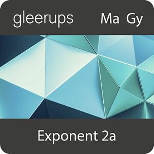 Exponent 2a, digitalt läromedel, elev, 12 mån