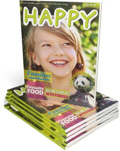 Happy Paket Textbok 4 25 ex + digitalt lärarmaterial