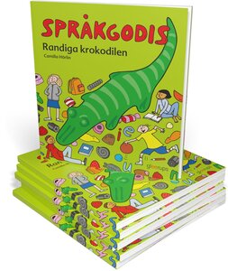 Språkgodis Randiga krokodilen Paketerbj 10 ex