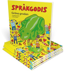Språkgodis Gröna grodan Paketerbj 10 ex