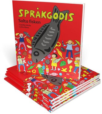 Språkgodis Salta fisken Paketerbj 10 ex
