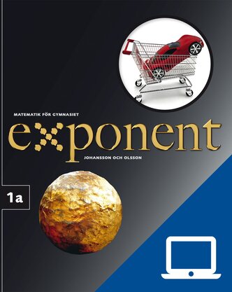 Exponent 1a, digitalt lärarmaterial, 12 mån