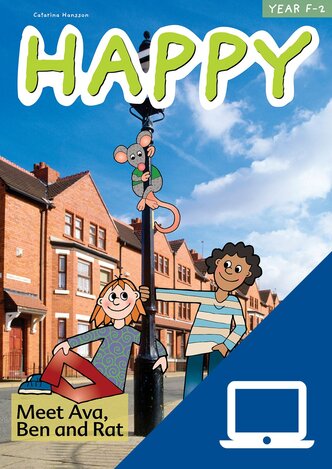 Happy Year F-2, digitalt lärarmaterial, 12 mån