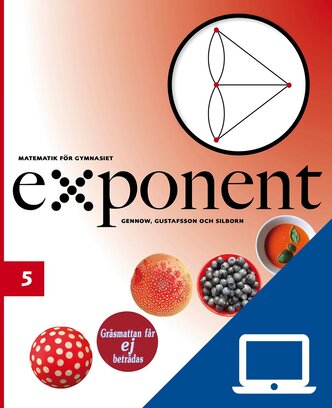 Exponent 5, digitalt lärarmaterial, 12 mån