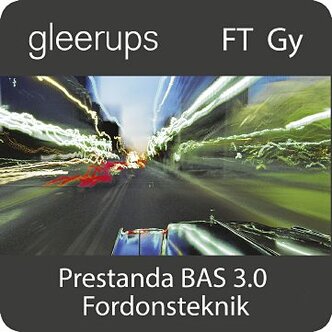 Prestanda Bas 3.0 Fordonsteknik, digitalt, lärare, 18 mån