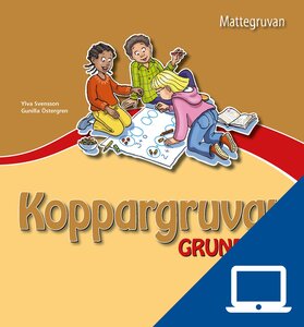 Mattegruvan 1-3 Koppargruvan, digitalt lärarmaterial, 12 mån