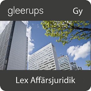 Lex Affärsjuridik, digitalt läromedel, lärare, 12 mån