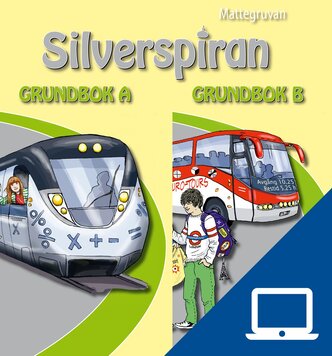 Mattegruvan 4-6 Silverspiran, digitalt lärarmaterial, 12 mån