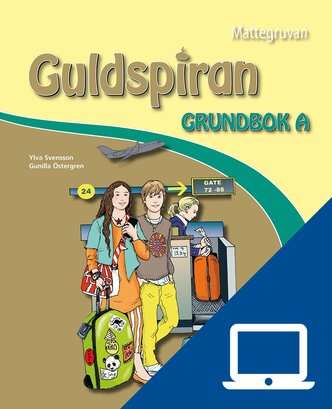 Mattegruvan 4-6 Guldspiran, digitalt lärarmaterial, 12 mån