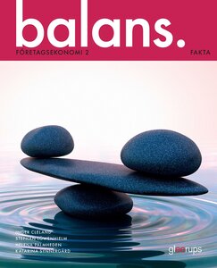 Balans Företagsekonomi 2, faktabok