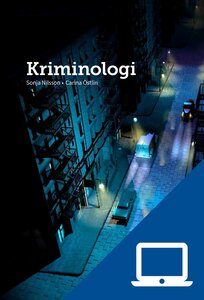 Kriminologi, digitalt lärarmaterial, 12 mån