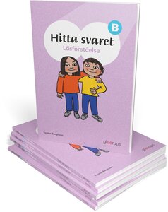 Hitta svaret B - Läsförståelse paket 10 ex