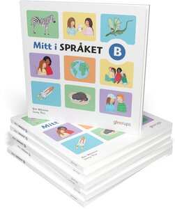 Mitt i språket, Läsebok B 25 ex + Arbetsbok B 25 ex Paket