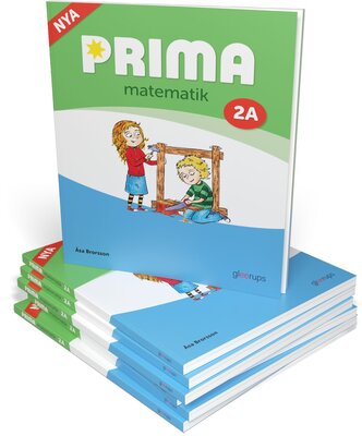 Prima matematik 2A, grundbok 3:e upplagan, 25 ex