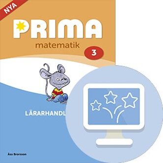 Prima matematik 3, lärarpaket inkl elevträning