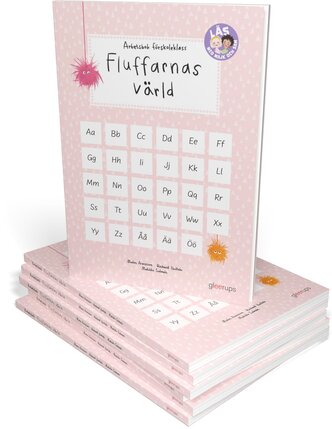 Läs med Majk & Sam F-Klass, Fluffarnas värld, arbetsbok,25ex