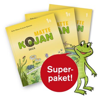 Mattekojan Superpaket: Elevbok1a+1b, 25 ex av varje+Lärarpkt