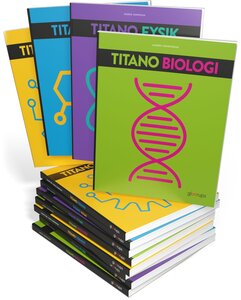 Titano 7-9 NO-paket:Bi,Fy,Ke,Te,25 ex+Lärarwebb Bi,Fy,Ke,Te
