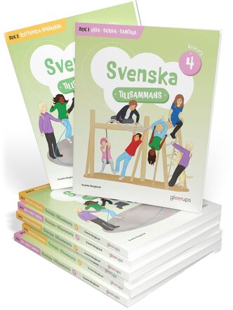 Svenska tillsammans, bok 1+2 ,25 ex +Elevwebb 25 lic+Lärarw