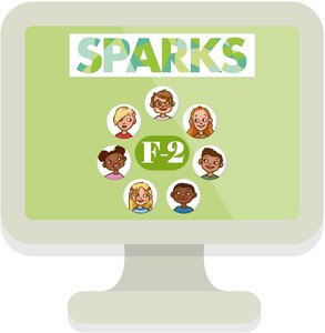 Sparks F-2, digitalt lärarmaterial, 12 mån
