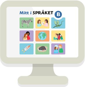 Mitt i språket B, digitalt lärarmaterial och digital elevträ