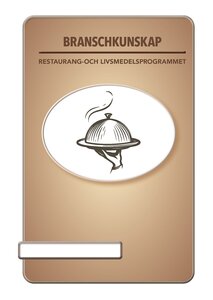 BokGym Branschkunskap inom restaurang och livsmedel, bok