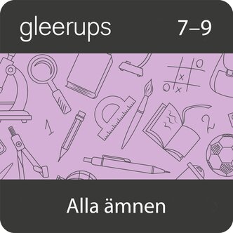 Gleerups digitala läromedel 7-9, alla ämnen, lärare, 12 mån