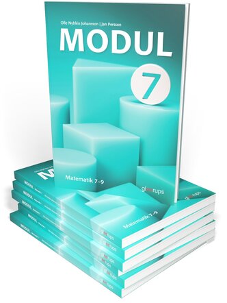 Modul matematik 7, elevbok 25 ex+ digitalt lärarmaterial