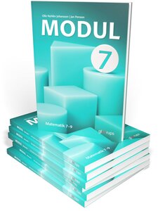 Modul matematik 7, elevbok 25 ex+ digitalt lärarmaterial