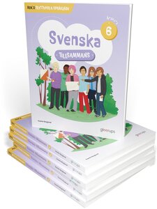 Svenska tillsammans 6, bok 2, Texttyper & Språklära, 10 ex