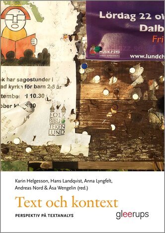 Text och kontext - perspektiv på textanalys, e-bok