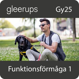 Funktionsförmåga 1, digitalt läromedel, lärare, 12 mån, Gy25