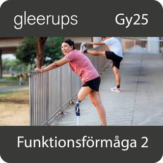 Funktionsförmåga 2, digitalt läromedel, lärare, 12 mån, Gy25