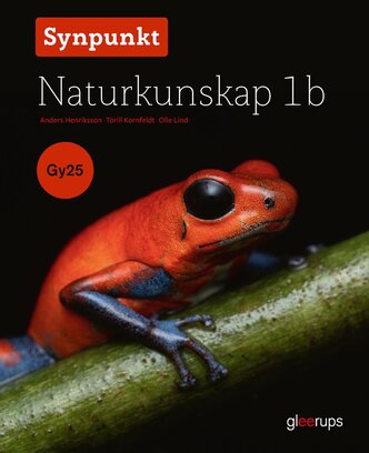 Synpunkt naturkunskap 1b, bok, Gy25