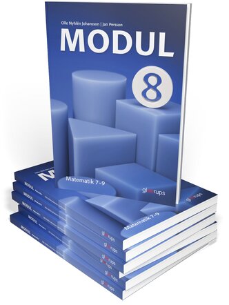 Modul matematik 8 elevbok 25 ex+dig läromedel, lärarlic
