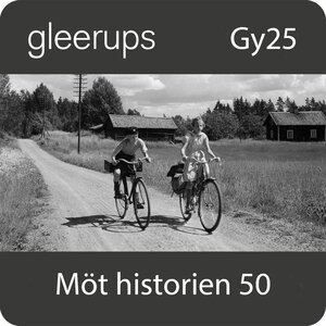 Möt historien 50p, digitalt läromedel, lärare, 12 mån, Gy25