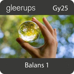 Balans 1, digitalt läromedel, lärare, 12 mån, Gy25