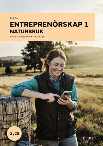 BokGym Entreprenörskap 1, naturbruk, bok, Gy25