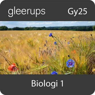 BokGym Biologi 1, digitalt läromedel, elev, 12 mån, Gy25