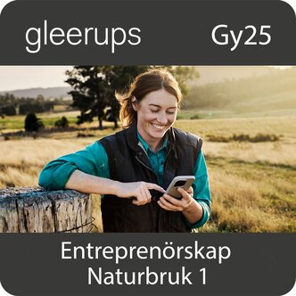 BokGym Entreprenörskap 1, naturbruk, dig, lärare, 12 m, Gy25