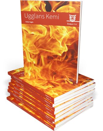 Ugglans kemi 7-9, elevbok+digitalt, lärarlic 12 mån